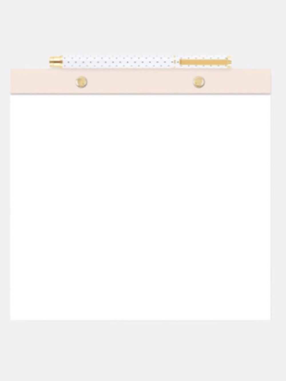 Sugar Paper Essentials Pink Notepad & Gold Pen Set 125 Sheets NWT